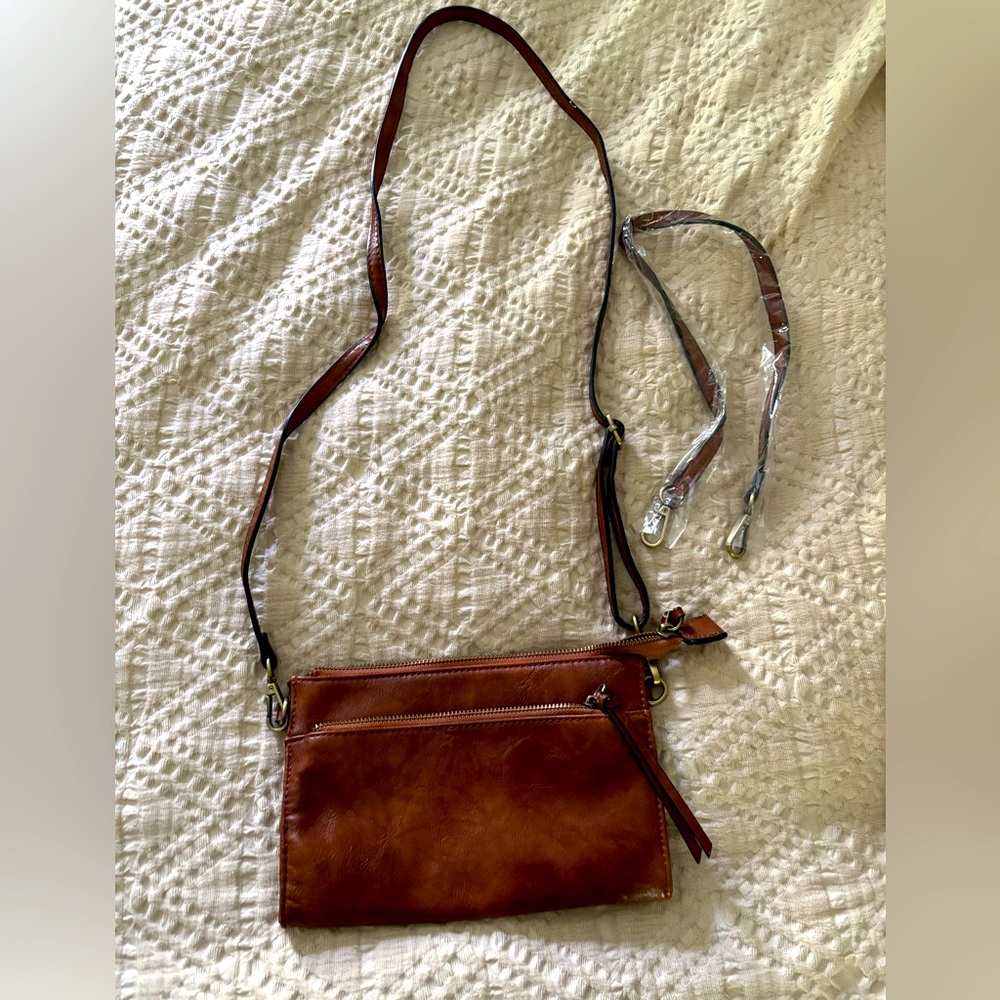 Vegan leather purse.